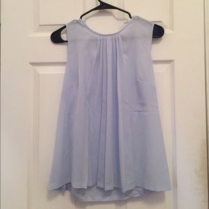 French Connection sheer pewter tank